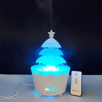 Arbre de Noël mini humidificateur diffuseur parfum diffuseur d'huile essentielle diffuseur d'arôme machine pour chambre