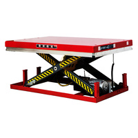 Industrieller Kleiner 1~4m 1000~4000kg Stationärer Elektrischer Hydraulischer Scherenhubtisch für Materialhandhabung und Heben