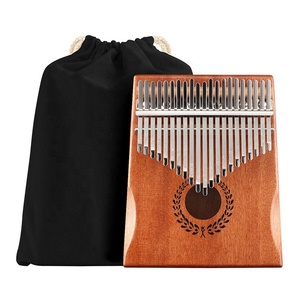 Kalimba pulgar Piano 21 teclas caoba dedo <span class=keywords><strong>Mbira</strong></span> niños adultos instrumento oso en forma transparente (NATURAL) dedo <span class=keywords><strong>Mbira</strong></span> - Product Image 2