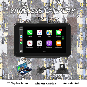 โมดูลเชื่อมต่อไร้สายระบบ <span class=keywords><strong>Android</strong></span> Auto และ CarPlay ขนาด 7 นิ้ว สำหรับรถยนต์ Audi Q5/Q7/A3/A4/A5/A6/A7/<span class=keywords><strong>A8</strong></span>/B8/B9 รองรับ Airplay รับประกัน 12 เดือน - Product Image 3