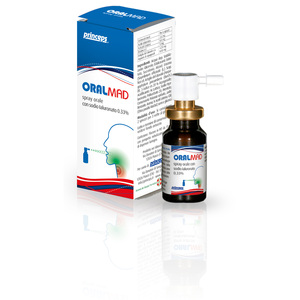 Suplemento Alimenticio en Aerosol Oral Hecho en Italia para la Garganta Dolorida, la Tos y la Ronquera, Etiqueta Privada Personalizable - Product Image 1