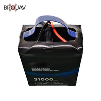 Batterie lithium-ion semi-solide professionnelle 14S 31Ah pour drone, marque BROUAV, garantie 12 mois