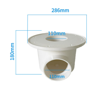 Easy <span class=keywords><strong>Pro</strong></span> Outdoor Fish Stangs Hydro Drain Koi Drain de fond pour l'aquaculture RAS Drain de fond Fish Tank - Product Image 4
