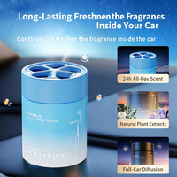 Diffuseur d'arômes pour voiture, baume parfumé pour voiture, décorations intérieures pour voiture, pour hommes et femmes, aromathérapie légère et longue durée pour voiture