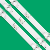 Bande lumineuse LED pour téléviseur LCD XS-506, réf. 4C-LB5510-HR01J 4C-LB5510-HR03J, compatible avec TCL 55V580 55U3800C
