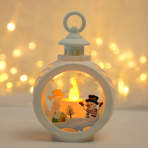 Luz Nocturna Colgante de Navidad, Lámpara con Forma de Vela para Mesa, Decoración para Ventana, Accesorio para Fiesta de Navidad - Product Image 6