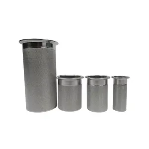 New Sintered Micron Metal Porous Stainless Steel Filter Cartridge High Performance Filter Meshes