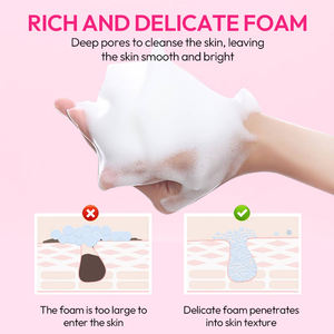 Espuma Limpiadora Facial Exfoliante Suave con PDRN, Limpieza Profunda de Poros, Marca Blanca, Blanqueadora - Product Image 5