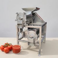 Tomatenpulp-extractor, pulp-maakmachine, automatische tomatensoep- en tomatenpureemachine in de aanbieding
