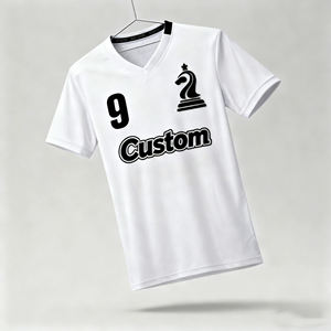 Özel Tasarım Erkek Spor Giyim Retro Futbol Forması Çizgili Tişört Vintage Klasik Retro Futbol Forması - Product Image 1