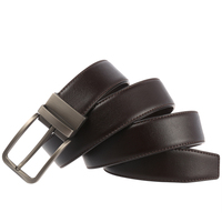 Ceinture en cuir pour homme avec boucle rotative Ly35-Zz4020-3, vente directe d'usine