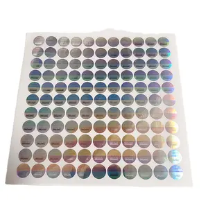 China label hologram manufacturer 3d custom void security laser sticker