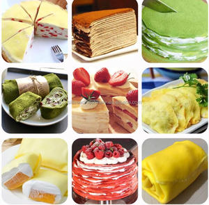Meilleur <span class=keywords><strong>prix</strong></span> mini mille crêpe couche gâteau faisant la machine mille couches gâteau crêpe peau crêpière faisant la machine - Product Image 3
