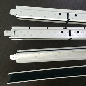 Profilés de suspension <span class=keywords><strong>pour</strong></span> plafond en métal, système de cadre principal en T, faux poutres, profilés suspendus, profilés peints - Product Image 3