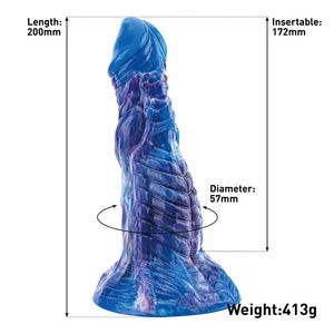 Monster Large Dildo Fantasy Animal Beast Style <b>Alien</b> Cock Vagina Anus Clitoris G-Spot Stimulator Unisex Sex <b>Toys</b> - Product Image 6