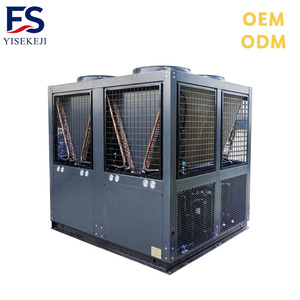 Pompe à chaleur pour piscine, air-eau, onduleur, chauffage et refroidissement, 9-229 kW, COP 5.6, échangeur de chaleur en titane, écologique, faible bruit, WiFi - Product Image 2