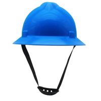 Casque de sécurité à bord complet Casque de sécurité léger Construction extérieure Pare-soleil Chemin de fer Métallurgie Mine Casque de travail