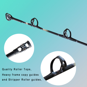 Canne à pêche personnalisée 1,8 m 1 pièce 30-80 lb pour la pêche <span class=keywords><strong>en</strong></span> <span class=keywords><strong>mer</strong></span>, la pêche <span class=keywords><strong>en</strong></span> eau salée, la pêche <span class=keywords><strong>au</strong></span> <span class=keywords><strong>gros</strong></span> gibier, poignée EVA, carbone et fibre <span class=keywords><strong>de</strong></span> verre, pour bateau, lac et océan - Product Image 5