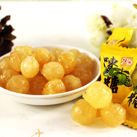 Bonbons durs Hongyuan nostalgiques au goût aigre-doux de peau de mandarine, goyave et prune, en sachet de 355g, enrobés, pour mariages, décorations de boîtes entières, Halal