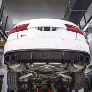 2012-2016 Diffuseur arrière en fibre de carbone véritable OEM pour Audi A6 <span class=keywords><strong>S</strong></span> <span class=keywords><strong>Line</strong></span> S6 Spoiler de lèvre arrière en fibre de carbone pour pare-chocs arrière Audi S6 - Product Image 6
