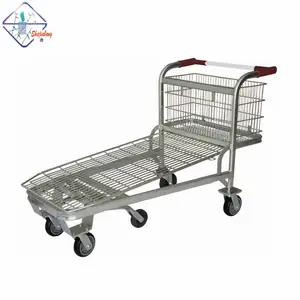 SXE-5 magazijn transporteren hand push vervoer cargo trolley