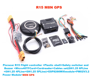 Pixracer R15 lái tự động <span class=keywords><strong>xracer</strong></span> px4 chuyến bay điều khiển m8n GPS module cho RC FPV bay không người lái - Product Image 2
