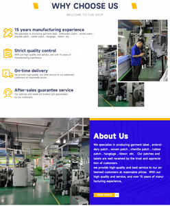 무료 디자인 맞춤 자수 패치 도매 고품질 셔닐 아이언온 맞춤 3D 퍼프 자수 패치 - Product Image 6