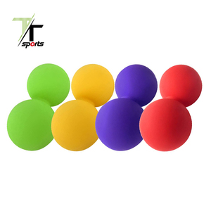 Pelota de Masaje de Silicona TTSPORTS, Pelota Doble de Lacrosse para Relajación Muscular y Fitness Yoga - Product Image 2