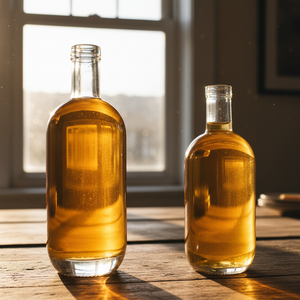 Bouteille en verre vide ronde avec <span class=keywords><strong>bouchon</strong></span> en liège <span class=keywords><strong>de</strong></span> 500 ml, 700 ml, 750 ml pour l'emballage <span class=keywords><strong>de</strong></span> la vodka, du whisky, <span class=keywords><strong>de</strong></span> la tequila, du gin, du rhum - Product Image 6