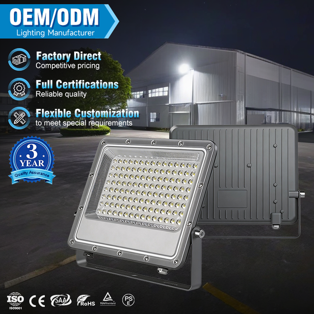 Super Bright Ip66 Waterproof 85V 265V 30W 50W 100W 150W 200W 300W 400W 3000K 6500K Outdoor Project Aluminum Pc Led Flood Light