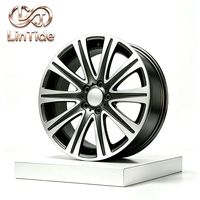 Rueda Forjada de Doble Radiación con Acabado Gunmetal, Estilo OE, Llanta de Repuesto de Alta Capacidad de Carga, Venta al por Mayor para Exportación