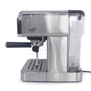 Macchina da <span class=keywords><strong>caffè</strong></span> Espresso in acciaio inossidabile Shell cambio leva singolo doppio tazza macchina da <span class=keywords><strong>caffè</strong></span> ricca schiuma 15 bar 1.8 L serbatoio - Product Image 4