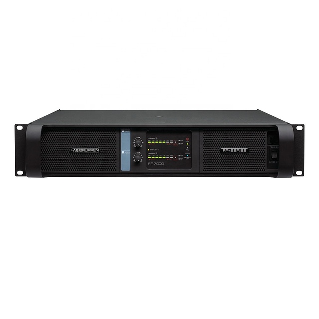 Lab.gruppen FP7000 2-Channel 7000 Watts Power Amplifier for Pa Sound System 18 Inch Subwoofer Stage Indoor