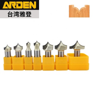 Arden Wholesale PROMOTION Fraise à chanfreiner de type V pour usinage CNC, fraises pointues CNC - Product Image 3