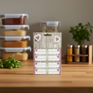 สติกเกอร์ติดภาชนะบรรจุอาหารแบบละลายน้ำได้ 24 ชิ้น - Product Image 3