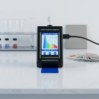 Sensegoodinstruments Handheld Portable Colorimeter CIE Lab Hunter Lab Multi-Mode RGB LED Spectrophotometer Mini USB 1nm