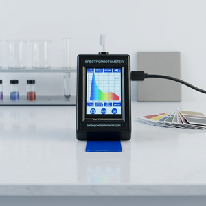 Colorímetro Portátil Sensegoodinstruments, Espectrofotómetro LED RGB Multimodo CIE Lab Hunter Lab, Mini USB 1nm - Product Image 5