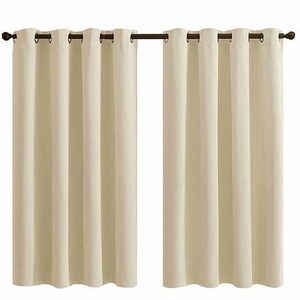 Cortina opaca para dormitorio, sala de estar, cortina aislante de estilo moderno para ventanas, decoración del hogar, <span class=keywords><strong>colores</strong></span> sólidos, tamaño personalizado - Product Image 6