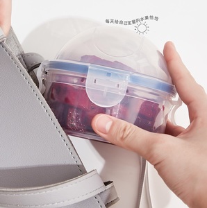 Cấp thực phẩm <span class=keywords><strong>Apple</strong></span> trái cây hình dạng tủ lạnh Hộp Ăn Trưa để đi bột microwavable lưu trữ nhựa hộp đựng thức ăn có nắp đậy - Product Image 5