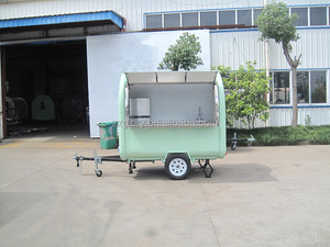 Furgone <span class=keywords><strong>Camper</strong></span> Verde Menta Grande per Food Truck e Rimorchio Mobile per Alimenti - Product Image 3