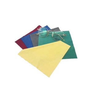 Chiffon de nettoyage de lunettes en microfibre, logo personnalisé de haute qualité, lingette écologique pour verres - Product Image 1