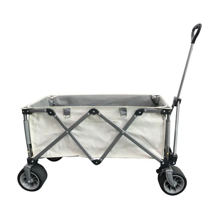 In magazzino Usa Hot Sell Mini Trolley da campeggio carrelli per vagoni ripiegabili per esterni Utility Wagon