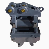 Rotateur hydraulique inclinable HOPE pour mini-excavatrice, attache rapide rotative manuelle pour excavatrices de 10 à 17 tonnes, garantie 1 an