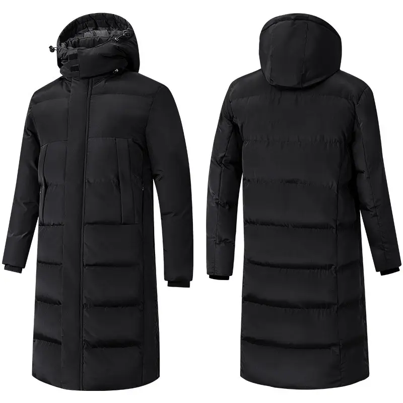 2022 Winter Puffer Jacket Coat Bubble Jacket Plaid Cotton Padded Clothes Overcoat Jackets Men