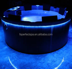 Bain à remous parfait <span class=keywords><strong>pour</strong></span> la maison, intérieur/extérieur, autoportant, <span class=keywords><strong>jacuzzi</strong></span>, buses en cascade <span class=keywords><strong>pour</strong></span> l'hydrothérapie - Product Image 3
