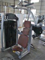 Équipement de musculation pour le dos MOQ1, Fabricant d'équipements de gym MND, Équipement de gym commercial à charges guidées, Traction verticale MOQ1 pour salle de sport