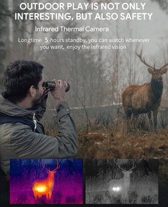 Uncooled Hunting Scope Night Vision Clip on Sight <b>Thermal</b> <b>Imaging</b> 640 Resolution HT C19 25 Clip on <b>Thermal</b> 640 HT C19 25 - Product Image 6
