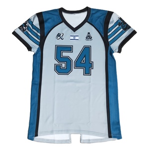 Uniformes de football américain de sublimation en gros d'usine maillot de football américain personnalisé - Product Image 1