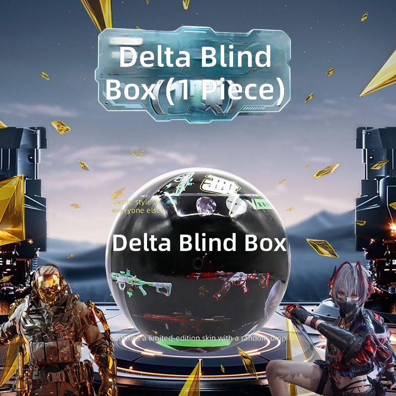 Delta Force Figure & Gun Model Egg