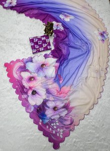 Modern Georgette Handwork Saree para fiestas Graduaciones Diwali Trending Products - Product Image 6